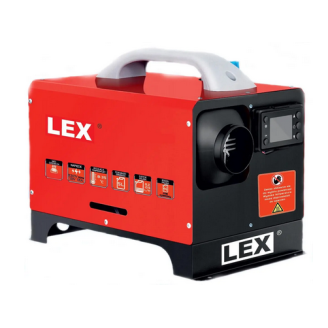 Автономний дизельний обігрівач LEX LXOH12KW