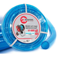 Шланг INTERTOOL GE-4071 для поливу тришаровий 3/4", 10 м, армований, PVC