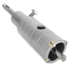 Комплект INTERTOOL SD-7036: свердло корончасте по бетону 36 мм + Перехідник SDS Plus 100мм