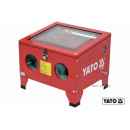 Піскоструйна камера YATO YT-55840 : 90 л, 4 форсунки, 0.27-0.82 МПа, спож.пов. 4..