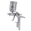Пневматичний краскопульт HP MINI INTERTOOL PT-0303, форсунка 0.5мм, верхній мета..