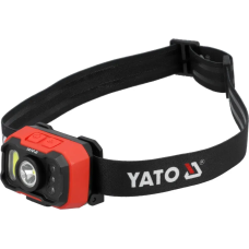 Ліхтар на лоб YATO YT-085942 діодний з датчиком 8Вт