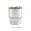 Головка торцева 6-гранна YATO : квадрат 1/2", М= 27 мм, L= 42 мм [12/60/120..