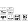 Гайковерт ударний YATO YT-0960 пневматичний.