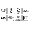 Верстат для заточування мереж мережевий YATO YT-84990