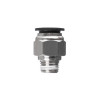З'єднання цангове INTERTOOL PT-2304 для поліуретанових та ін. шлангів 12 мм, 1/4“ зовн. різьба