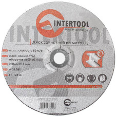 Диск зачистний по металу INTERTOOL CT-4025 230x6x22.2 мм
