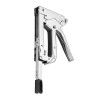 INTERTOOL RT-0107 Степлер будівельний під скобу 11.3*0.7*4-14 мм, хром, STORM