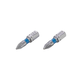 Комплект насадок викруткових  PZ1 1/4"*25мм, S2, уп. 2шт., STORM INTERTOOL VT-0220