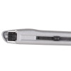 Ніж металевий посилений, лезо 9 мм, гвинтова фіксація леза INTERTOOL HT-0509