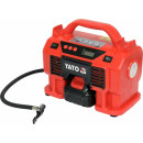 Компресор акумуляторний YATO Li-Ion 18 В, 3.0 AxГ, 60 Вт,тиск ≤ 11 Bar, подача п..