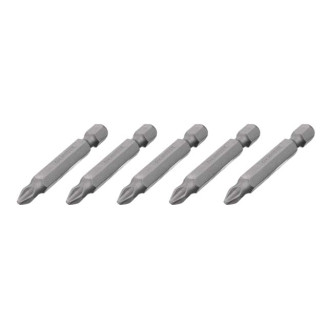 Комплект насадок викруткових  PH2 1/4"*50мм, ACR, S2, уп. 5шт., STORM INTERTOOL VT-0202