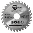 Диск пильний по дереву INTERTOOL CT-3012 з твердосплавними напайками