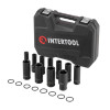 Набір INTERTOOL ET-8505 STORM головки ударні подовжені 1/2", 11 од., 10-24 мм, Cr-Mo,