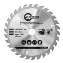 Диск пиляльний по дереву INTERTOOL CT-3016 з твердосплавними напайками 160x20x1,..