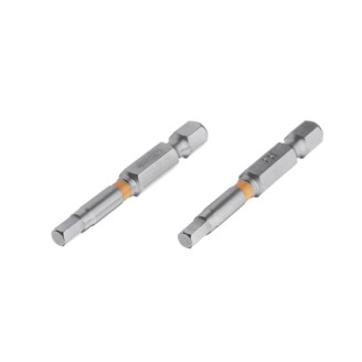 Комплект насадок викруткових Hex H4.0 1/4"*50мм, S2, уп. 2од. INTERTOOL VT-0228