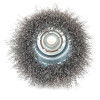 Щітка чашкова 100 мм, для КШМ, М14 (кручений дріт) INTERTOOL BT-1100