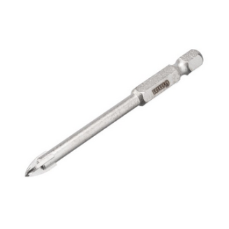 Свердло по склу та кераміці 6 мм HEX 1/4' (6.35 мм) INTERTOOL SD-0286