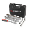 Набір інструментів 1/2" 21од (ET-6021SP) INTERTOOL ET-9021