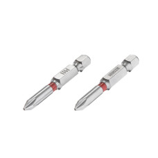 Комплект насадок викруткових  PH1 1/4"*50мм, S2, уп. 2од., STORM INTERTOOL VT-0211