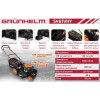 Газонокосарка бензинова Grunhelm S461VHY самохідна