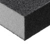INTERTOOL HT-0924 Губка для шлифования 100*70*25 мм, оксид алюминия К240