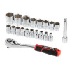 Набір головок 1/2" 8-32 мм. INTERTOOL ET-8016