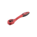 Рукоятка з храповим механізмом на 72 зуби 1/4" вигнута Cr-V (Professional) ..