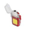 Ліхтар брелок з плазмовою запальничкою INTERTOOL LB-0165
