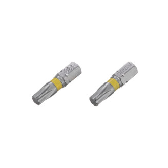 Комплект насадок викруткових  Torx T30 1/4"*25мм, S2, уп. 2шт., STORM INTERTOOL VT-0226