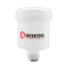 Бачок пластиковий INTERTOOL PT-1900 для HVLP міні з внутрішньою різьбою M14x1, 125мл