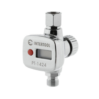 Регулятор тиску з цифровим манометром для пістолетів INTERTOOL PT-1424