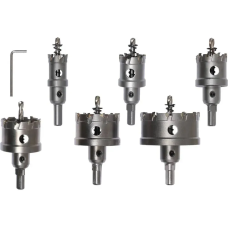 Свердла коронки по металу YATO YT-44077 TCT Ø22-30-35-45-50-65x 103мм