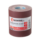INTERTOOL BT-0725 Шкурка шліфувальна, тканинна основа, К240, 200 мм × 50 м