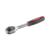 Рукоятка з храповим механізмом на 24 зуби 1/4'', Cr-v INTERTOOL HT-2104