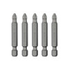 Комплект насадок викруткових  PH2 1/4"*50мм, ACR, S2, уп. 5шт., STORM INTERTOOL VT-0202