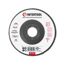 INTERTOOL BT-0104 Диск шліфувальний пелюстковий, 115×22 мм, зерно K40