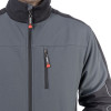 INTERTOOL SP-3135 Куртка SOFTSHELL темно-чорна, тришарова, розмір XXL