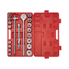 INTERTOOL HT-2221 Набір головок та комплектуючих 21од., 3/4", гол. 6гр., 19-50мм