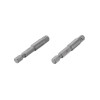 Перехідник INTERTOOL VT-0234 з Hex 1/4" на квадрат 1/4" під шурупокрут, CR-V, уп. 2 од.