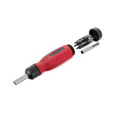 Викрутка реверсивна INTERTOOL VT-1003 з комплектом насадок 12 од.
