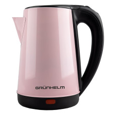 Електрочайник металевий Grunhelm EKS-292SPI 1,8 л 1500 Вт рожевий