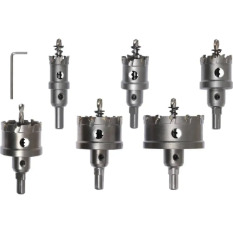 Свердла коронки по металу YATO YT-44077 TCT Ø22-30-35-45-50-65x 103мм