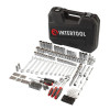 Набір інструментів 1/2" & 3/8" & 1/4" 222од INTERTOOL ET-9222