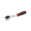 Рукоятка з храповим механізмом на 72 зуби 1/4", Cr-V STORM INTERTOOL ET-8001