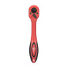 Рукоятка з храповим механізмом на 72 зуби 1/4" вигнута Cr-V (Professional) INTERTOOL HT-2107