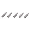 Комплект насадок викруткових PH1 1/4"*25мм, ACR, S2, уп. 5од., STORM INTERTOOL VT-0206