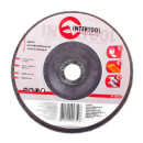 Диск шліфувальний пелюстковий INTERTOOL BT-0235, 180 x 22мм зерно K150