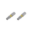 Комплект насадок викруткових  Torx T30 1/4"*25мм, S2, уп. 2шт., STORM INTER..