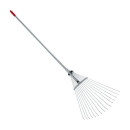 Граблі віялові INTERTOOL FT-3004 15 прутів, металева рукоятка